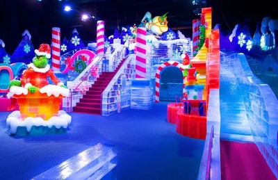 冰雕展租赁与马戏团表演合作 打造独特视觉盛宴